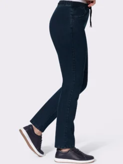 Thermojeans mit Rundum-Dehnbund