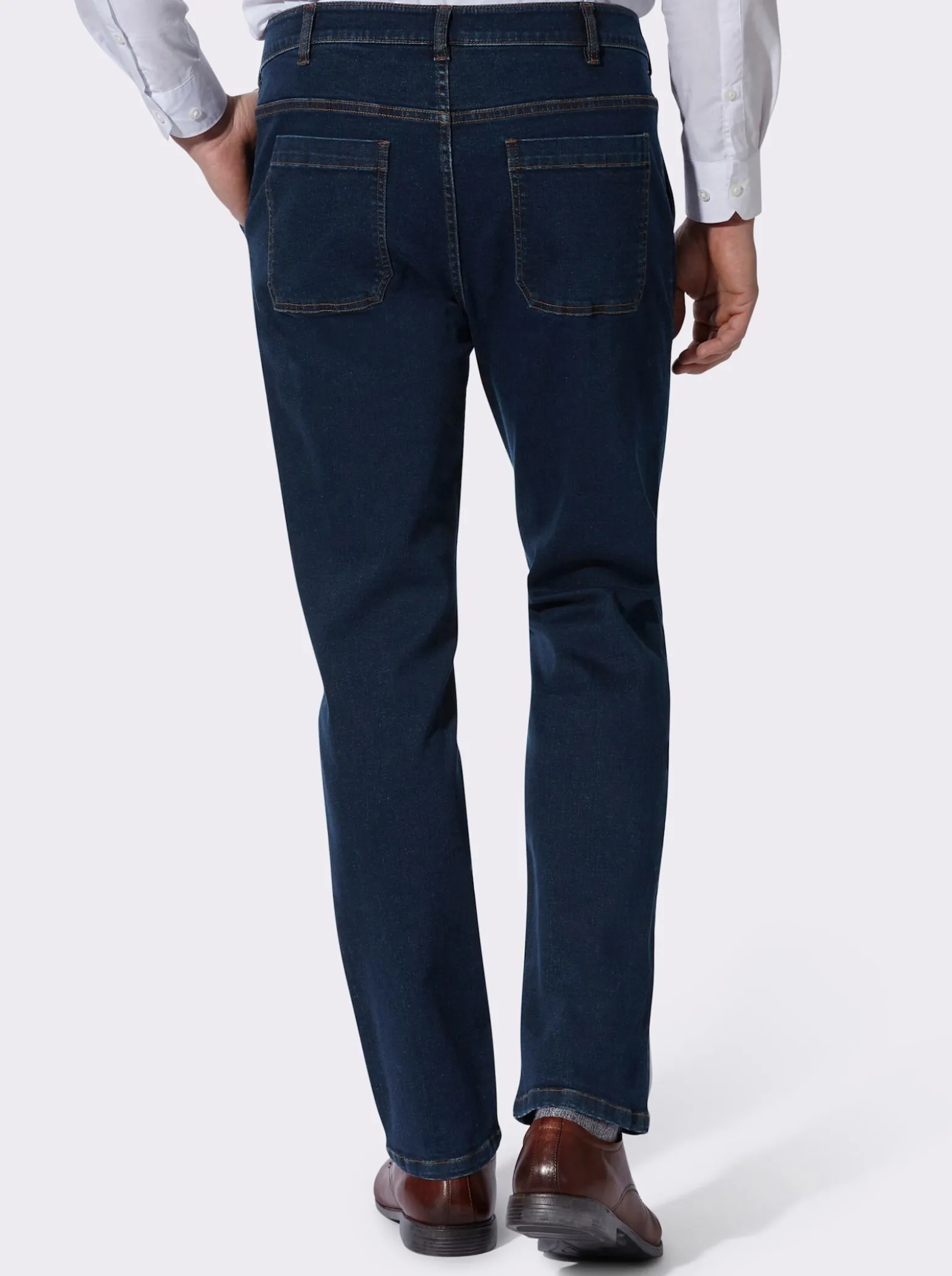 Trachtenjeans mit abnehmbarem Latz