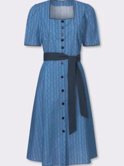 Trachtenkleid mit Bindegürtel