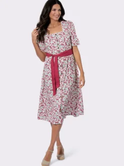 Trachtenkleid mit floralem Muster