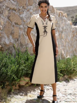 Trachtenkleid mit Stickerei