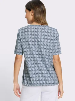 Trachtenshirt im floralen Dessin