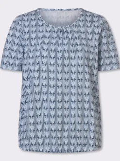 Trachtenshirt im floralen Dessin