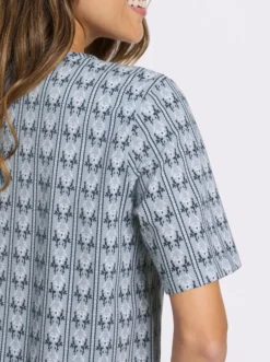 Trachtenshirt im floralen Dessin