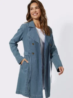 Trenchcoat mit Bindegürtel