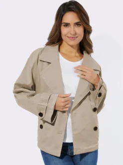 Trenchcoat mit Reverskragen