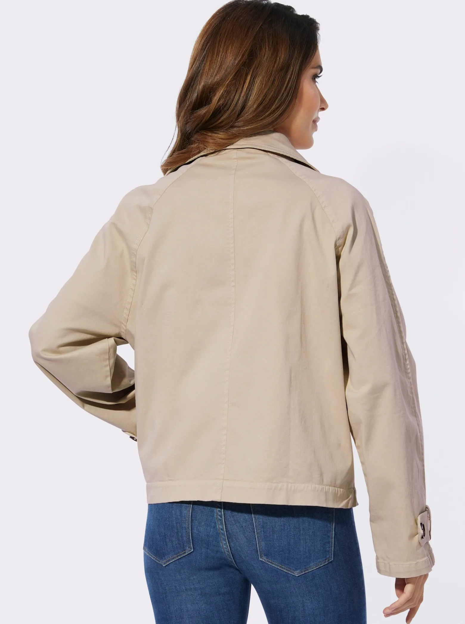 Trenchcoat mit Reverskragen