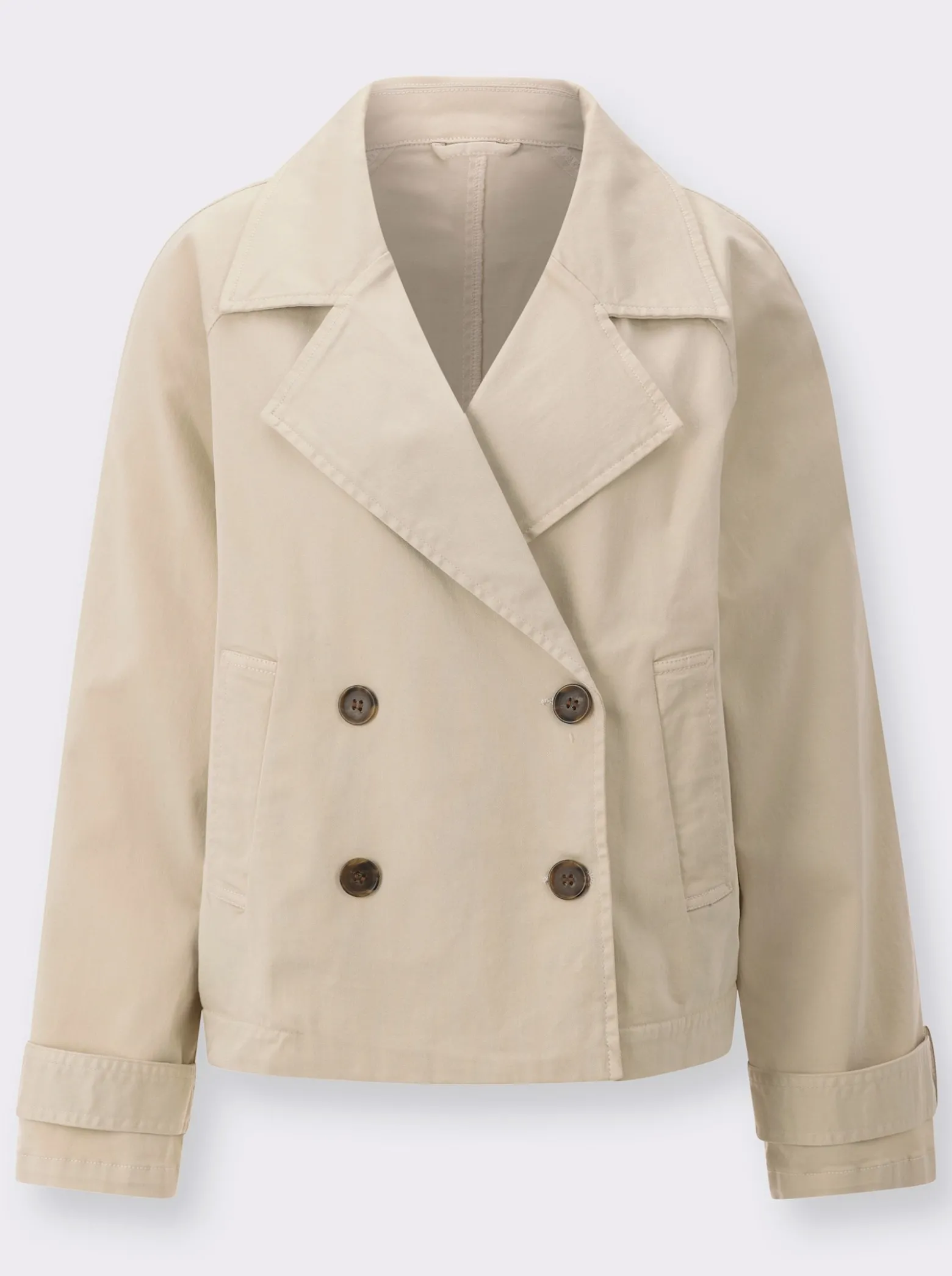 Trenchcoat mit Reverskragen