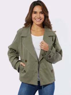 Trenchcoat mit Reverskragen