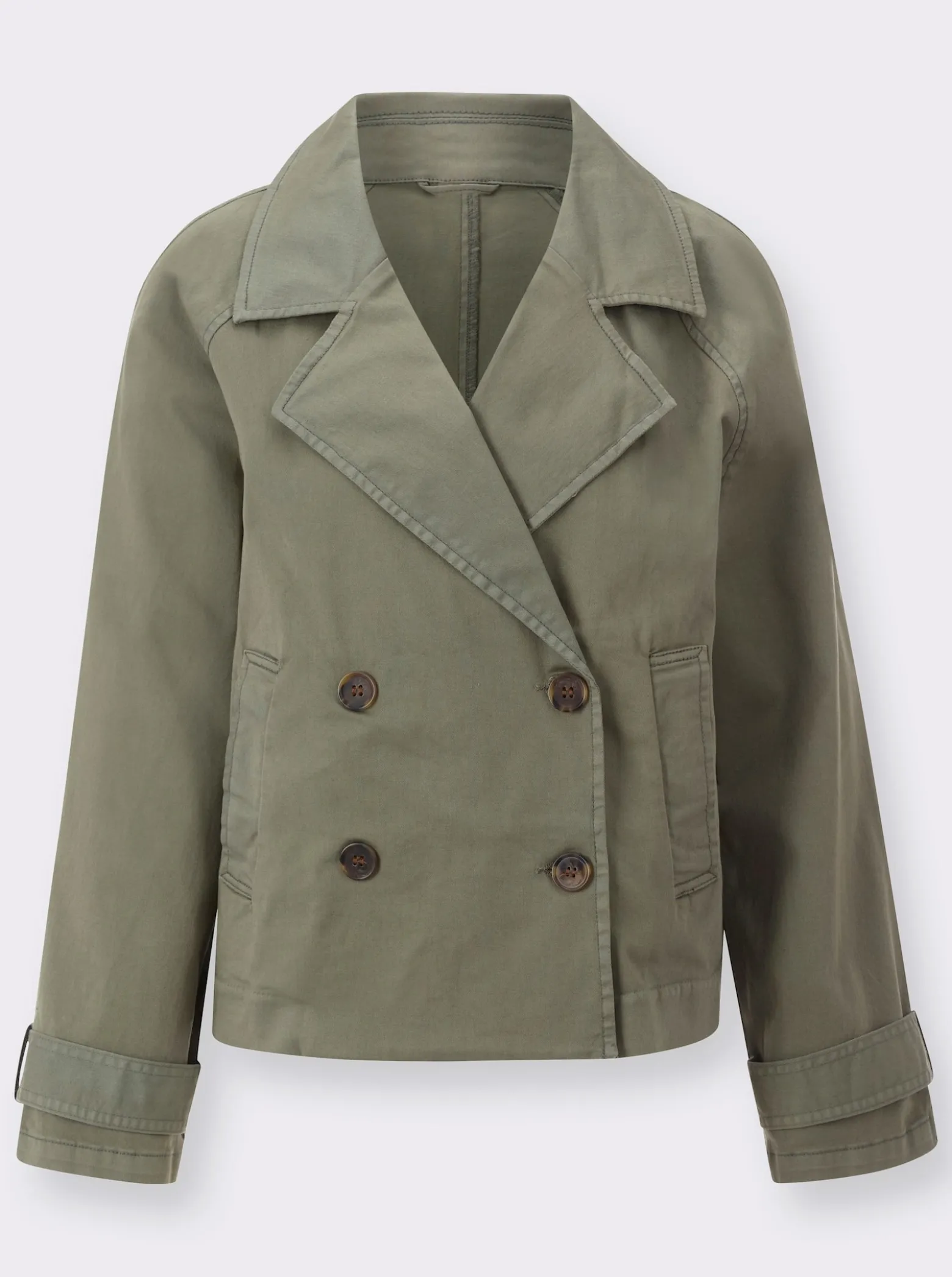 Trenchcoat mit Reverskragen