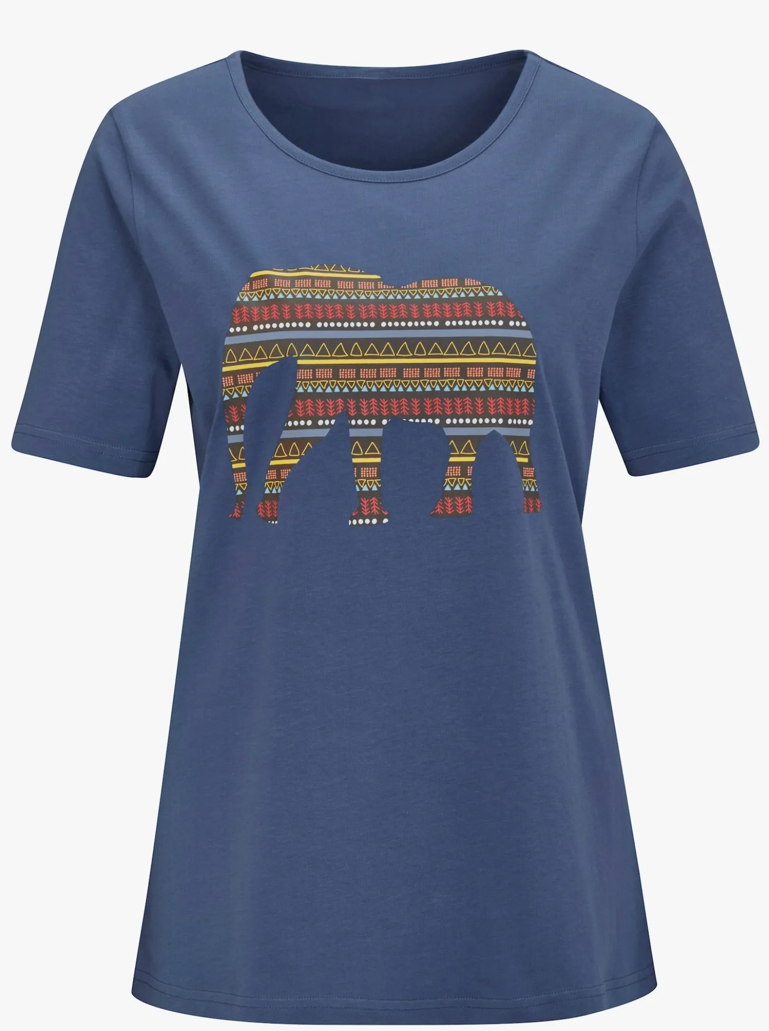 T-Shirt im Druck-Dessin