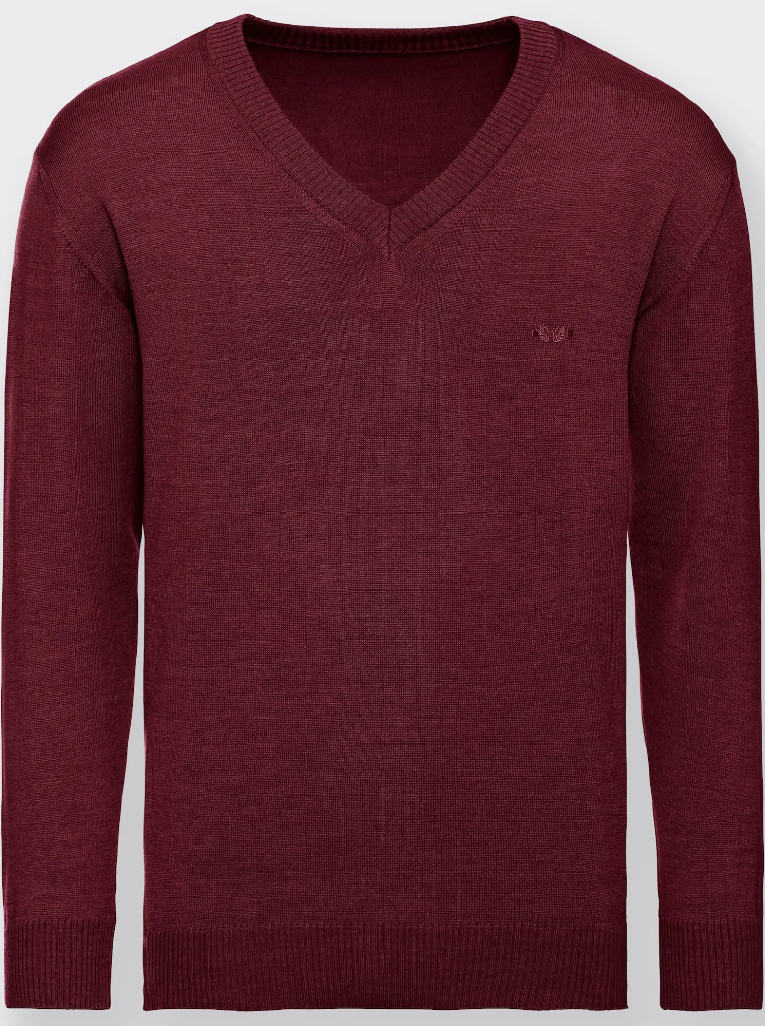 V-Ausschnitt-Pullover