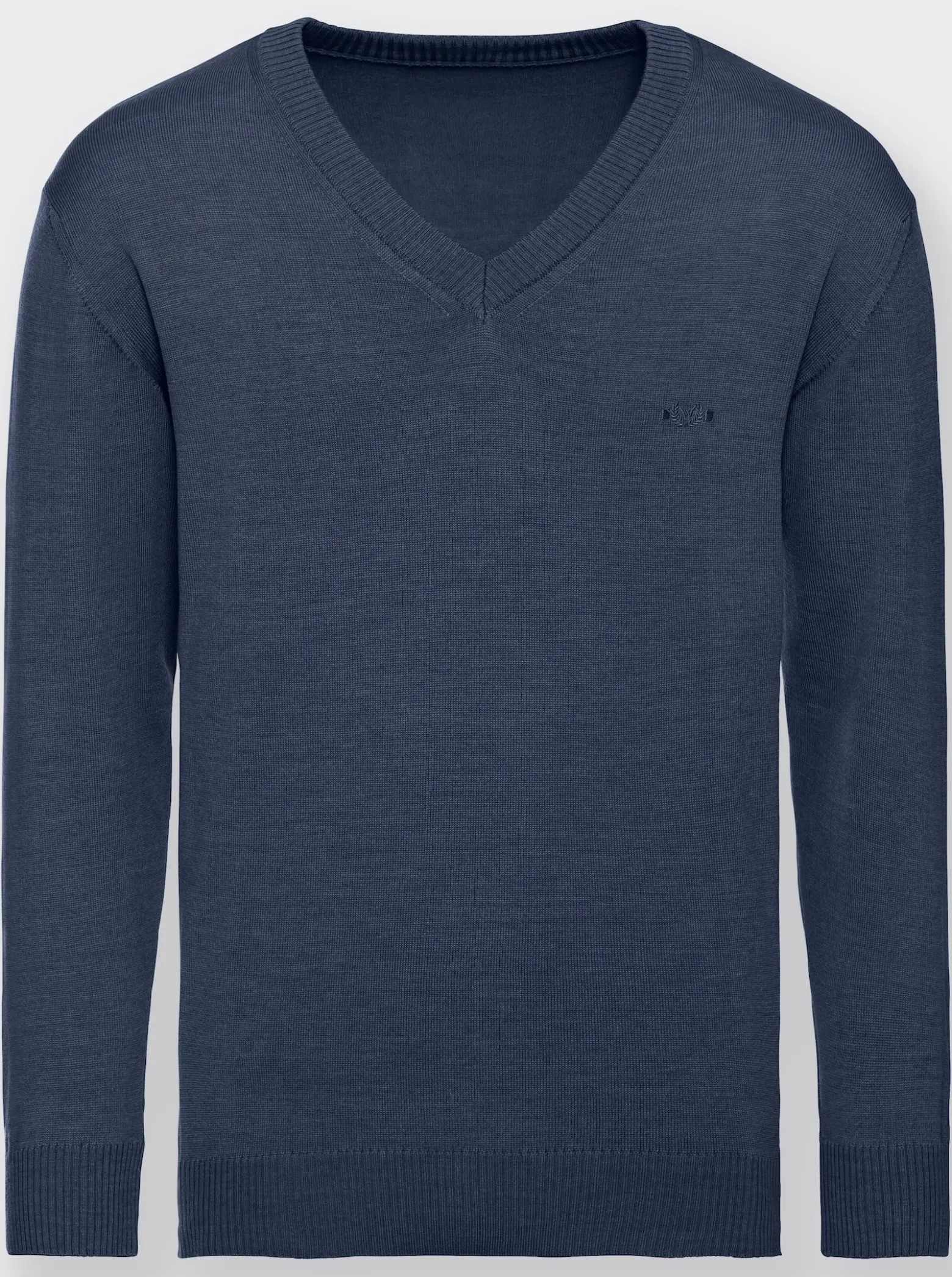 V-Ausschnitt-Pullover