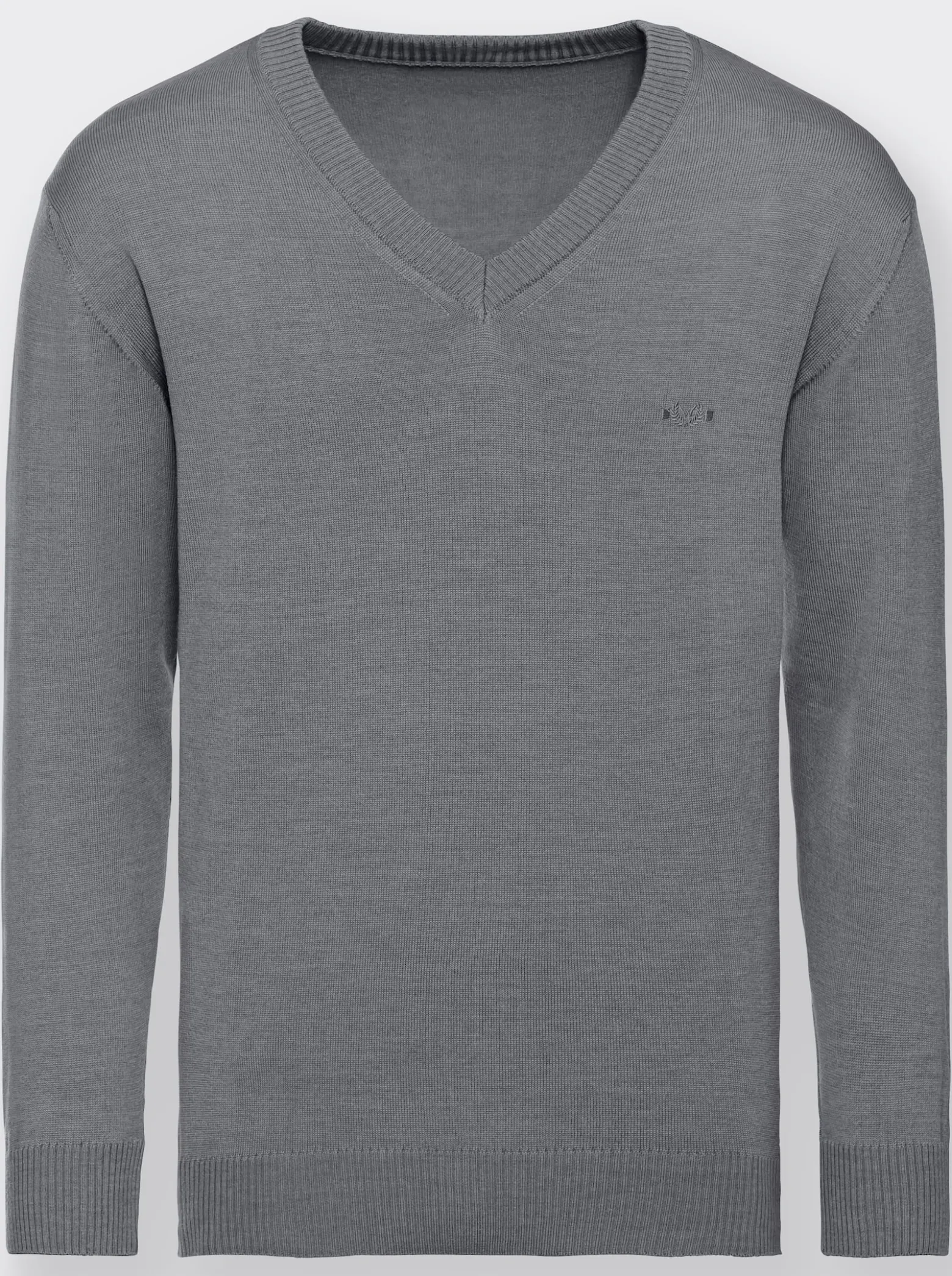 V-Ausschnitt-Pullover