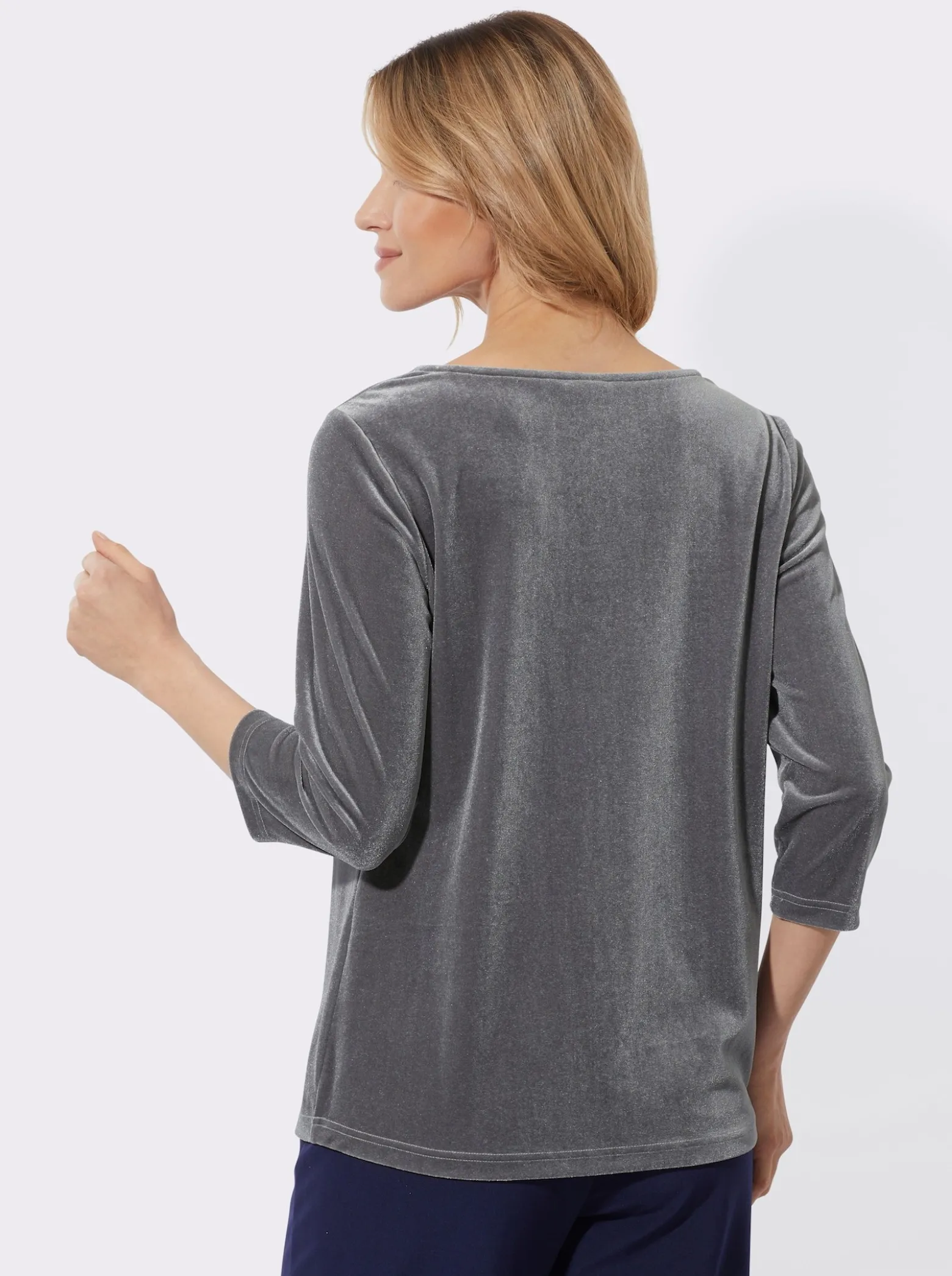 Wasserfallshirt aus Samt