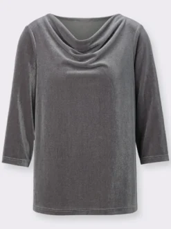 Wasserfallshirt aus Samt