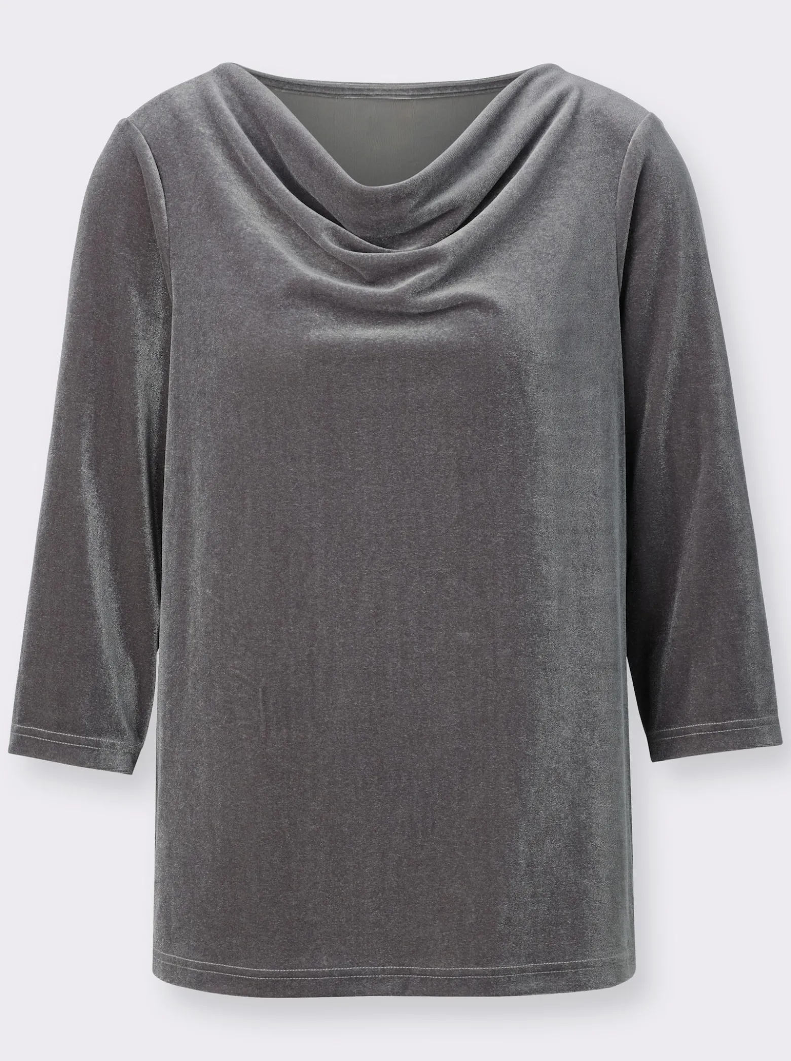 Wasserfallshirt aus Samt