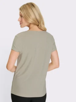 Wasserfallshirt mit Glanzgarn