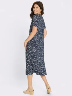 Webkleid aus reiner Viskose