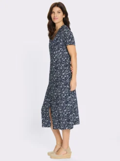 Webkleid aus reiner Viskose
