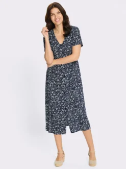 Webkleid aus reiner Viskose