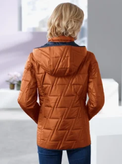 Wendejacke mit Kapuze, abzippbar