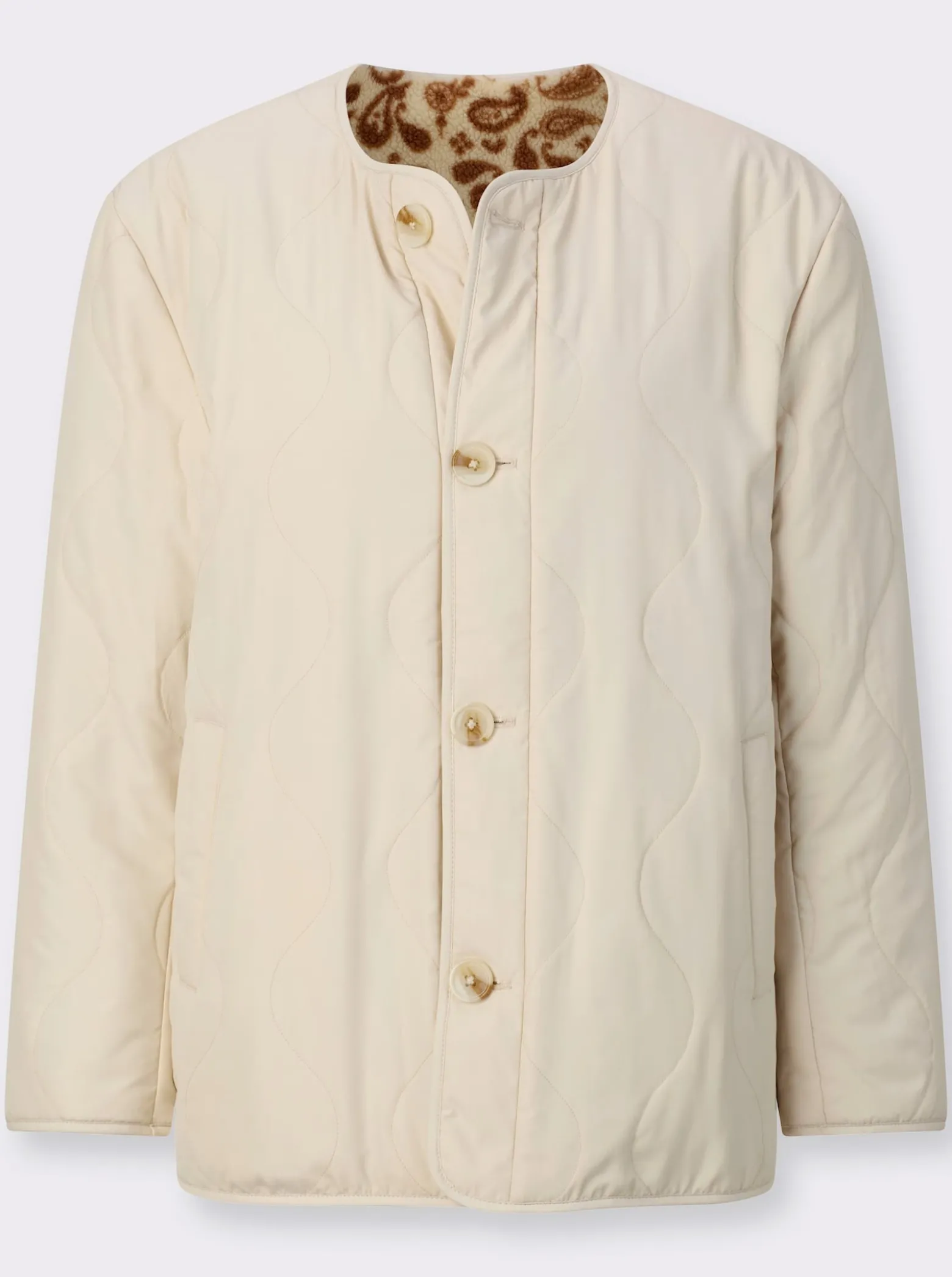 Wendejacke mit kuscheligem Teddy-Fleece