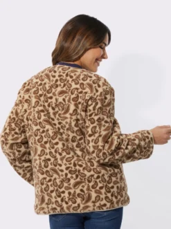 Wendejacke mit kuscheligem Teddy-Fleece