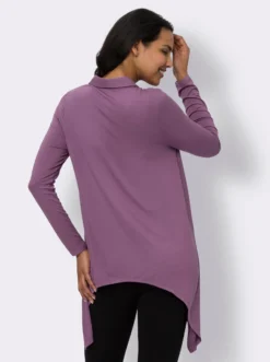 Zipfelshirt in ausgestellter A-Form