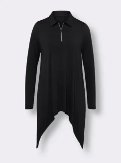 Zipfelshirt in ausgestellter A-Form